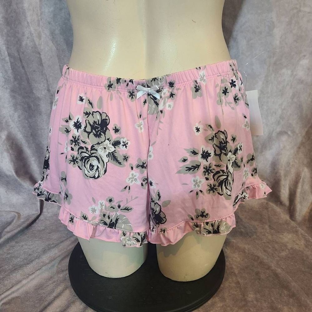 PJ Couture Floral Sleep‎ Shorts Size Small - Picture 3 of 4